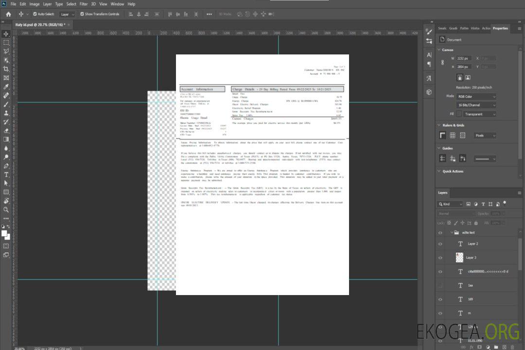 Projet de loi commercial sur les services publics de Texas Cirro Energy, page 2, SCR template Projet de loi commercial sur les services publics de Texas Cirro Energy, page 2, SCR template